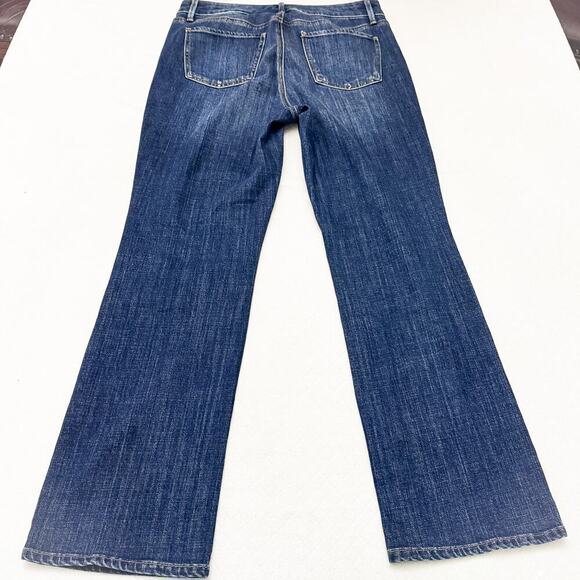 Talbots Barely Boot Jean Denim Savannah Wash Size 10 - Picture 3 of 8